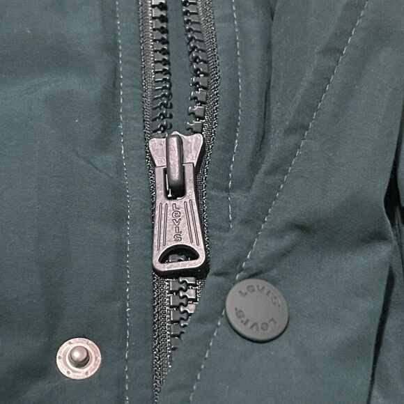 Levis Jacket Mens XL Pine Green Eastport Utility Thermore Hooded A35620001 - Picture 11 of 16